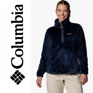 Columbia Fire Side Sherpa 1/4 Zip Pullover Sweater